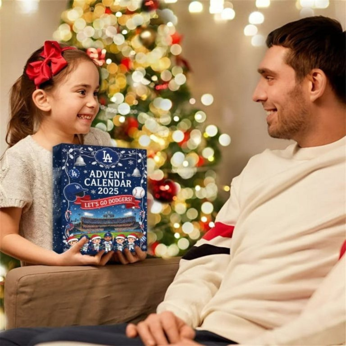 Los Angeles Dodgers Lets Go Dodgers Advent Calendar 2025
