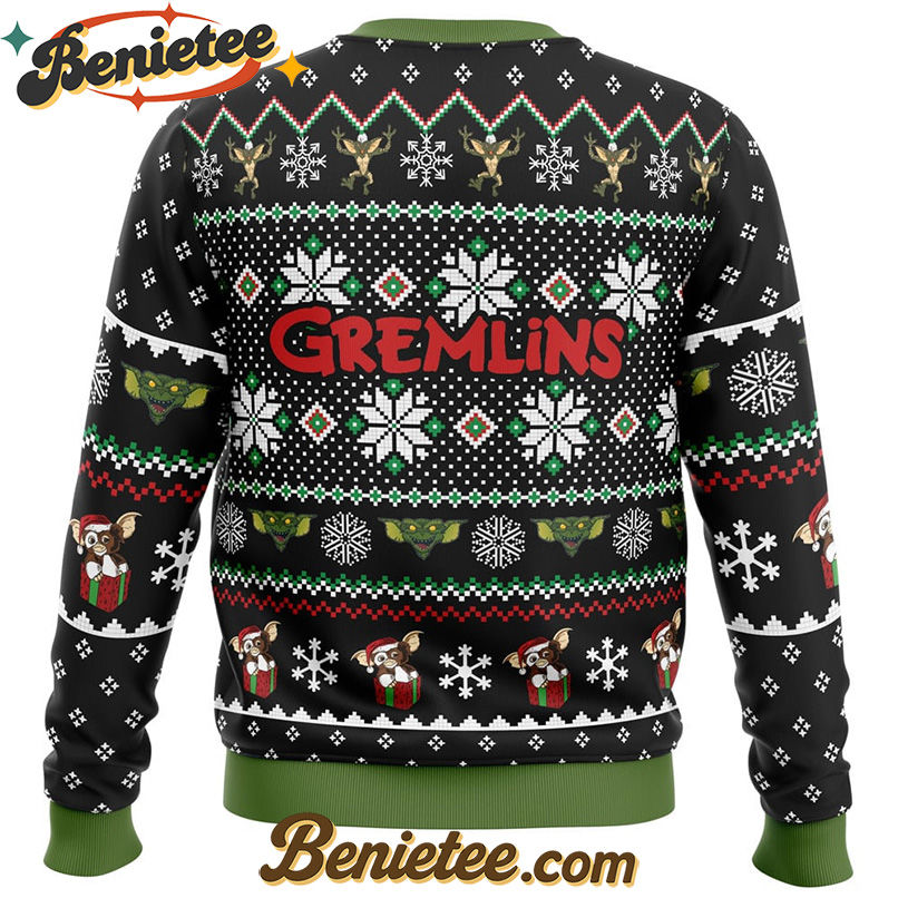 A Christmas Present Gremlins Ugly Christmas Sweater