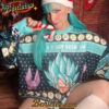 A Very Saiyan Christmas Dragon Ball Z Ugly Christmas Sweater