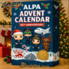 ALPA 95th Anniversary Advent Calendar, Christmas Countdown Advent Calendar Gift Box with 24 Acrylic Ornaments