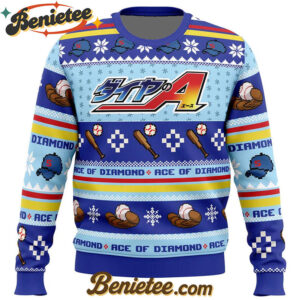 Ace of Diamond Ugly Christmas Sweater