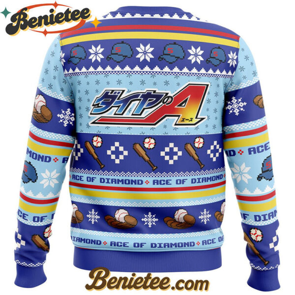 Ace of Diamond Ugly Christmas Sweater
