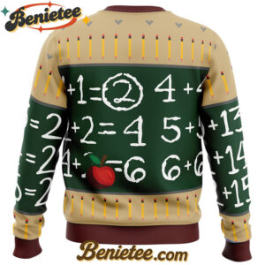 Adam Francis Teacher's Pet Dead by Daylight Ugly Christmas Sweater