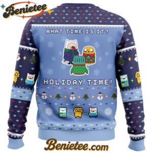 Adventure Time Christmas Time Ugly Christmas Sweater