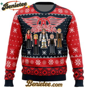 Aerosmith Ugly Christmas Sweater
