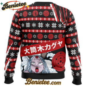 Ahegao Kaguya Shippuden Ugly Christmas Sweater