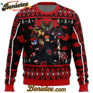 Akatsuki V3 Shippuden Christmas Sweater