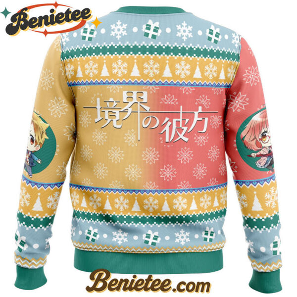 Akihito and Mirai Beyond the Boundary Ugly Christmas Sweater