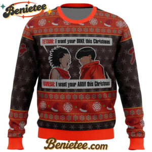 Akira Tetsou Shima and Shotaro Kaneda Ugly Christmas Sweater