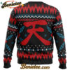 Akuma Street Fighter Ugly Christmas Sweater