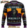 All Your Base Are Belong To Us Zero Wing Ugly Christmas Sweater