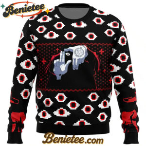 Alucard Eyes Hellsing Ugly Christmas Sweater