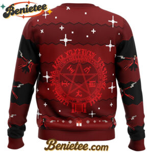 Alucard Hellsing Ugly Christmas Sweater