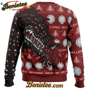Alucard Restraint Release Hellsing Ugly Christmas Sweater