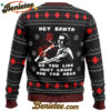 American Santa American Psycho Ugly Christmas Sweater