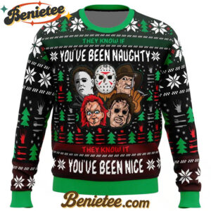 An Ugly Slasher Horror Movie Ugly Christmas Sweater