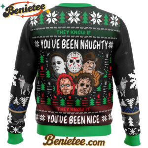 An Ugly Slasher Horror Movie Ugly Christmas Sweater