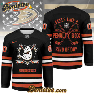 Anaheim Ducks - Premium NHL Feels Like a Penalty Day Long Jersey