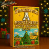 Appalachian State Mountaineers Advent Calendar, Christmas Countdown Advent Calendar Gift Box with 24 Acrylic Ornaments