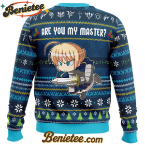 Are You My Master Fate Zero Ugly Christmas Sweater