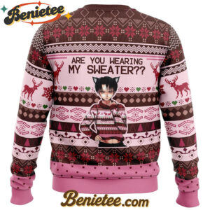 Are You Wearing My Sweater?? Attack on Titan Ugly Christmas Sweaters