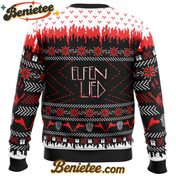 Aren't We All Monster On The Inside Elfen Lied Ugly Christmas Sweater