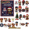Arizona Wildcats 111th Anniversary Advent Calendar, Christmas Countdown Advent Calendar Gift Box with 24 Acrylic Ornaments