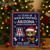 Arizona Wildcats 111th Anniversary Advent Calendar, Christmas Countdown Advent Calendar Gift Box with 24 Acrylic Ornaments