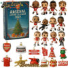 Arsenal Advent Calendar is realeased now, Christmas Countdown Advent Calendar Gift Box with 24 Acrylic Ornaments