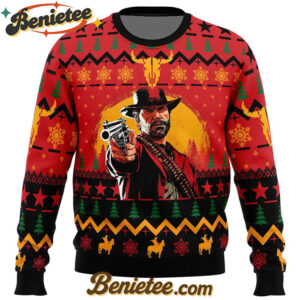 Arthur Morgan Red Dead Redemption Ugly Christmas Sweater
