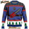 Ash J Williams Chainsaw Weave Dead by Daylight Ugly Christmas Sweater