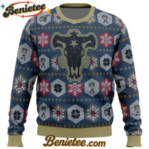 Asta Black Clover Ugly Christmas Sweater