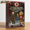 Atlanta Falcons 60th Anniversary Advent Calendar 2025, Christmas Countdown Advent Calendar Gift Box with 24 Acrylic Ornaments
