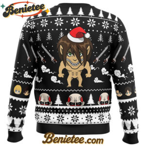 Attack Titan Attack On Titan Ugly Christmas Sweater