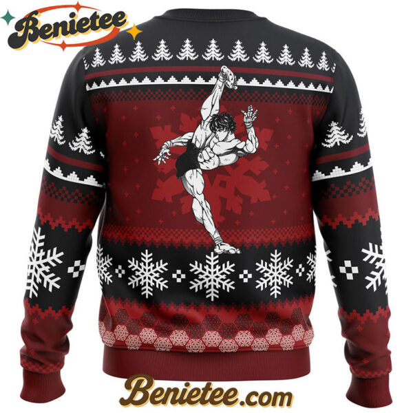 Axe Kick Baki Ugly Christmas Sweater