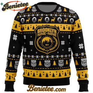 B99 Brooklyn Nine-Nine Ugly Christmas Sweater