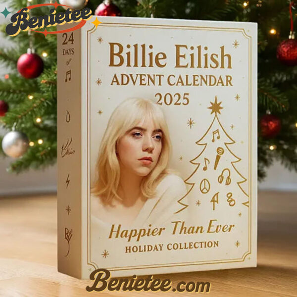 BE Advent Calendar, Christmas Countdown Advent Calendar Gift Box with 24 Acrylic Ornaments