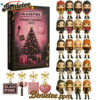 BP 2025 Advent Calendar, Christmas Countdown Advent Calendar Gift Box with 24 Acrylic Ornaments