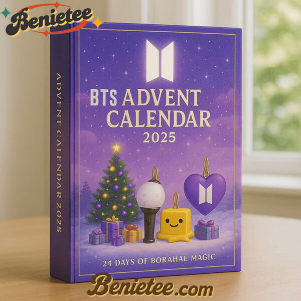 BTS Advent Calendar 2025 CHRISTMAS GIFT, CHRISTMAS IDEA, Christmas Countdown Advent Calendar Gift Box with 24 Acrylic Ornaments