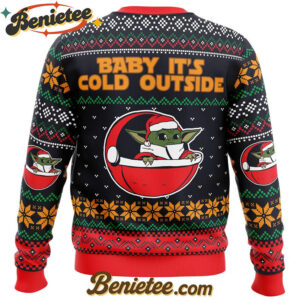 Baby It's Cold Outside Star Wars Ugly Christmas Sweater