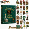 Baylor Bears 126th Anniversary Advent Calendar 2025, Christmas Countdown Advent Calendar Gift Box with 24 Acrylic Ornaments