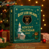 Baylor Bears 126th Anniversary Advent Calendar 2025, Christmas Countdown Advent Calendar Gift Box with 24 Acrylic Ornaments