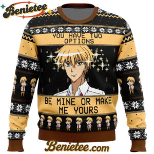 Be Mine Or Make Me Yours Maid Sama Ugly Christmas Sweater