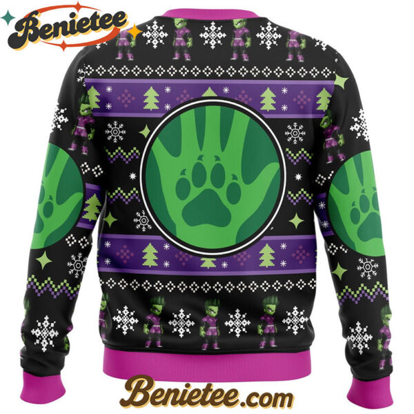 Beast Boy Teen Titans DC Comics Ugly Christmas Sweater