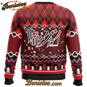 Beautiful Gambler Kakegurui Ugly Christmas Sweater