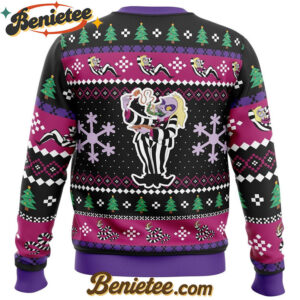Beetleguise Beetlejuice Ugly Christmas Sweater