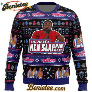 Big Meaty Men Slappin Meat The New Day Ugly Christmas Sweater