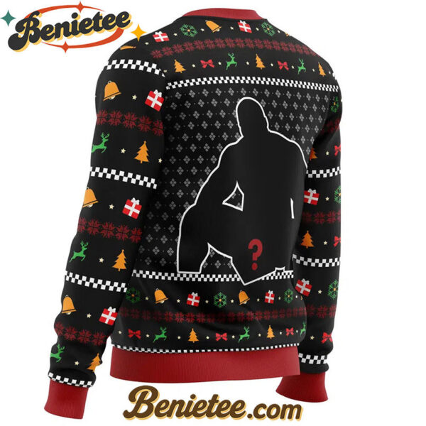 Big Package Barry Wood Meme Ugly Christmas Sweater