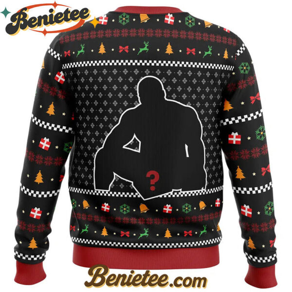 Big Package Barry Wood Meme Ugly Christmas Sweater