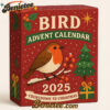 Bird Advent Calendar 2025, Christmas Countdown Advent Calendar Gift Box with 24 Acrylic Ornaments